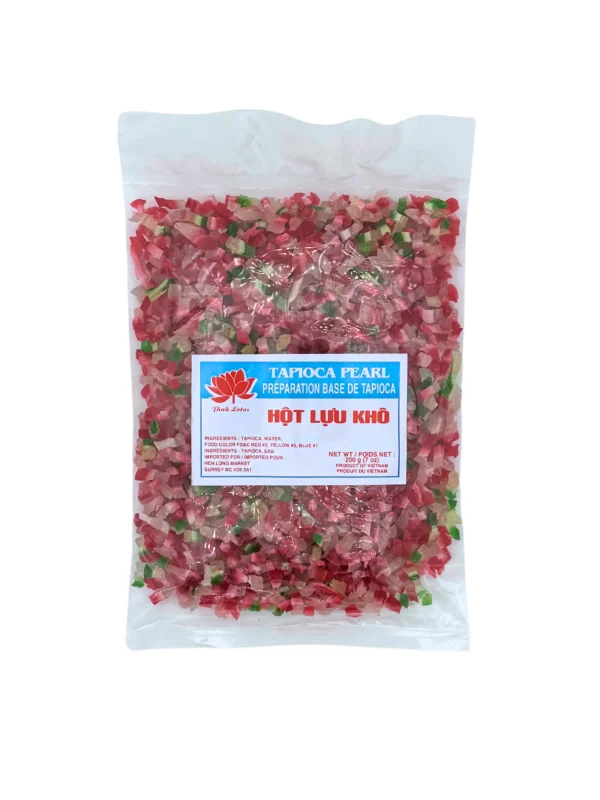 Tapioca Pearl - Red, Green, Clear