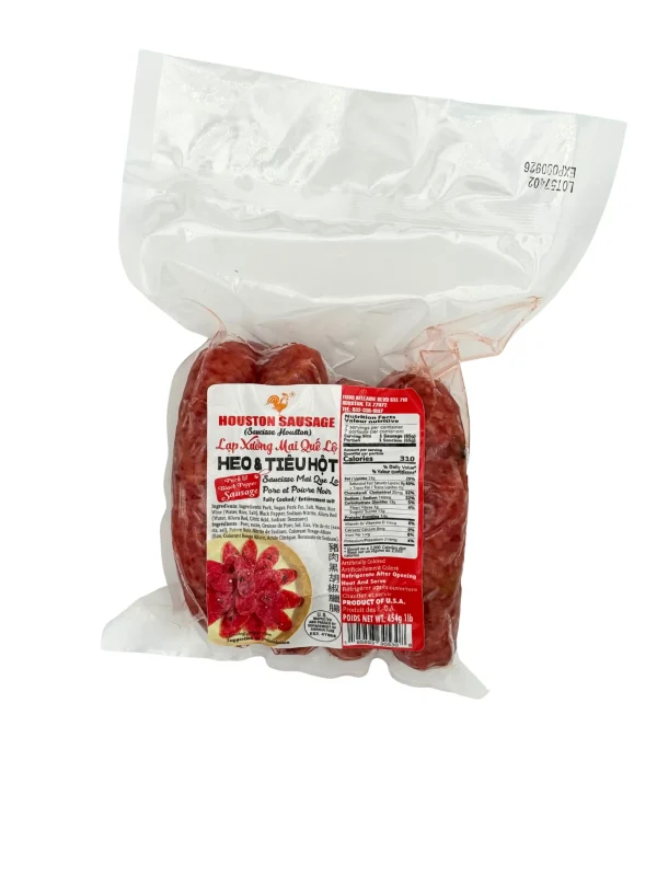 Pork Sausage with Black Pepper