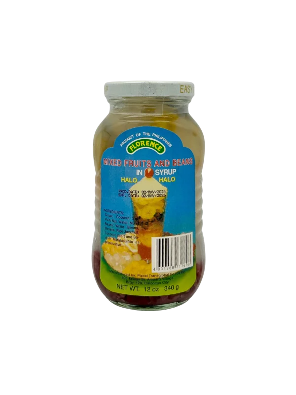 Mixed Fruits and Beans Halo Halo