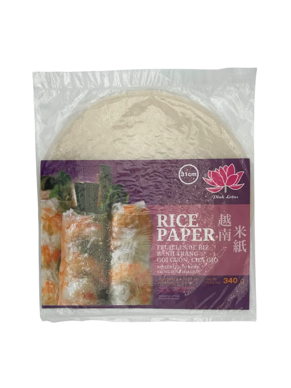 Rice Paper 31cm - round