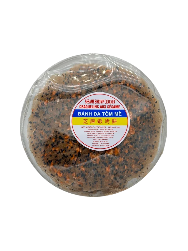 Sesame Cracker with Shrimp