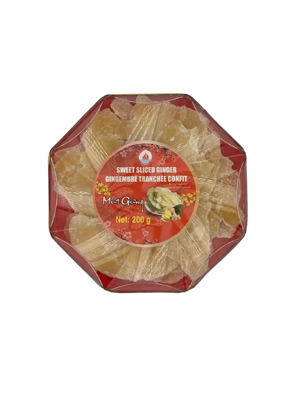 Sweet Sliced Ginger