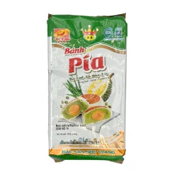 Mung Bean Durian Pandan Leaf Pia Cake