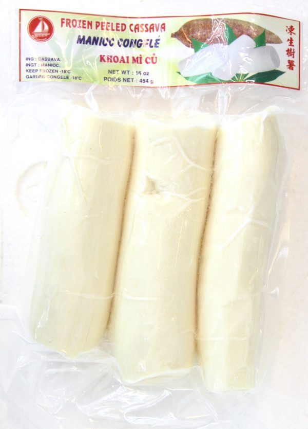 Peeled Whole Cassava