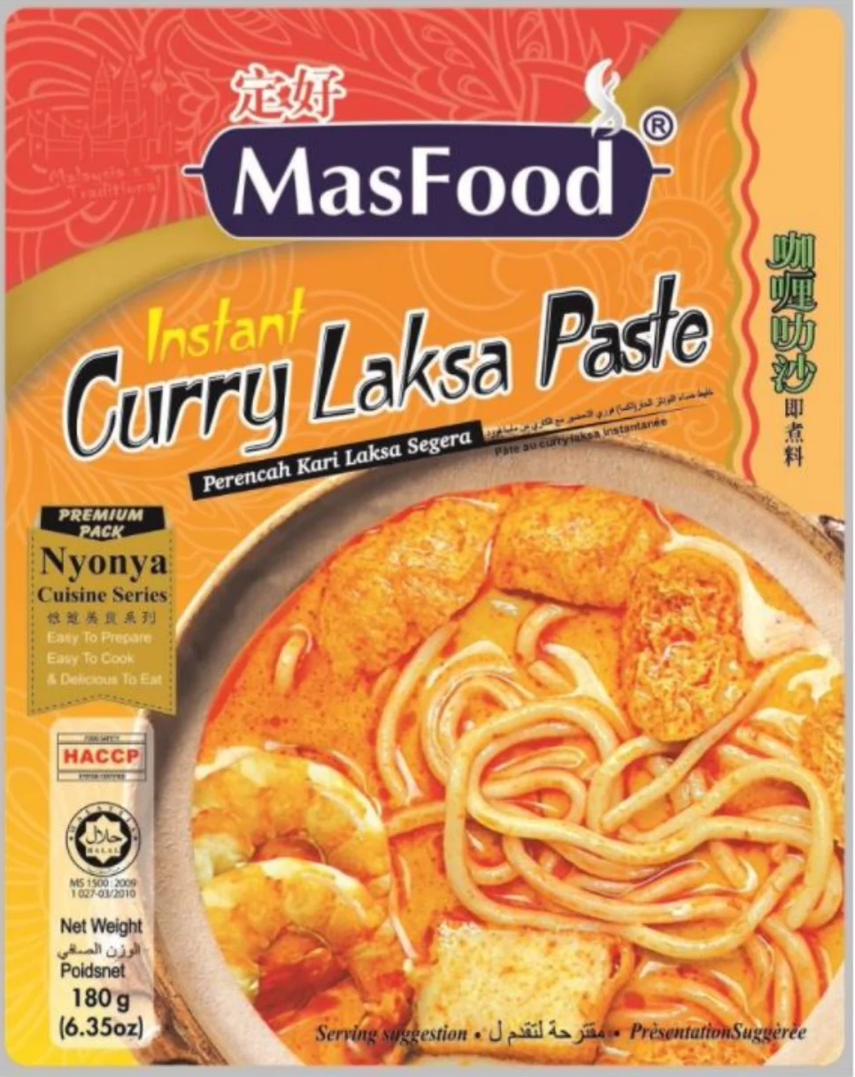 Instant Curry Paste Laksa Paste - Hen Long Market