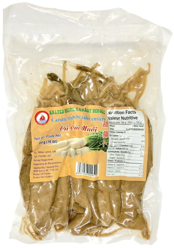 Salted White Carrot Whole