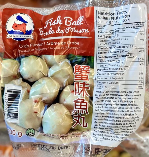 XS1004.jpeg Fish Balls - Crab Flavour